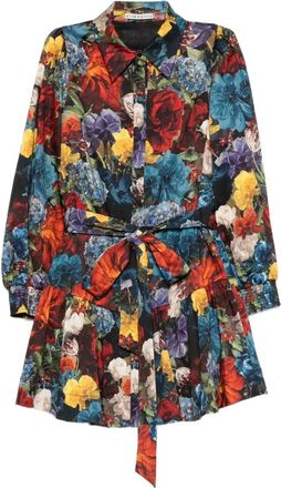 Alice & Olivia Lily mini shirt dress - Black