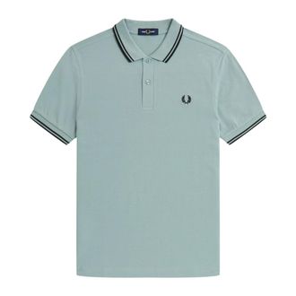 Fred Perry Heren, Tops, Blauw, Maat: XL Katoen