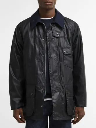 Barbour Jacket Men color Blue