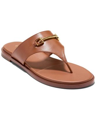 Cole Haan Flynn Leather Thong Sandal