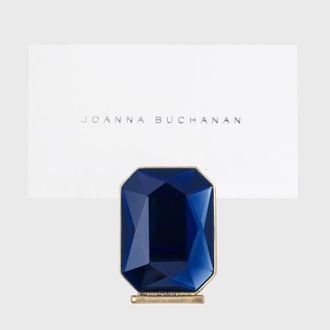 Joanna Buchanan Single gem placecard holder, topaz, set of two in Navy at Nordstrom