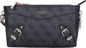 Guess Faux Leren Tas - Dames - Schoudertassen - Zwart - ONE Size - Leer - Tassen