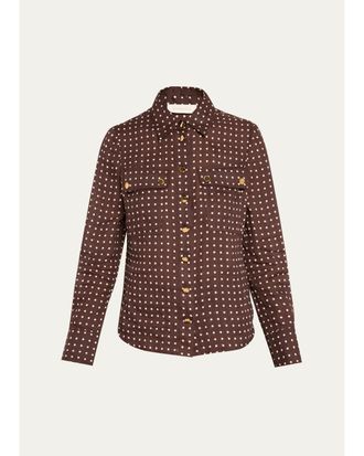 Zimmermann Dotted Cargo Shirt