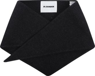 Jil Sander Scarf 04 DB - Heren - Wintersjaals - Grijs - ONE Size - Accessoires