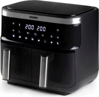 Domo Freidora De Aire Caliente Domo Do537fr - 2 X 4 L - 85&deg; A 200&deg; - 8 Programas Autom&aacute;ticos - L40 X L 40 X H 36 Cm