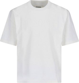 Jil Sander Oversized Logo T-Shirt - White