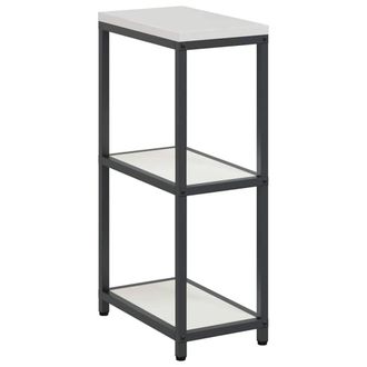 Berkfield Home Kitchen Storage Shelf with Storage White Steel