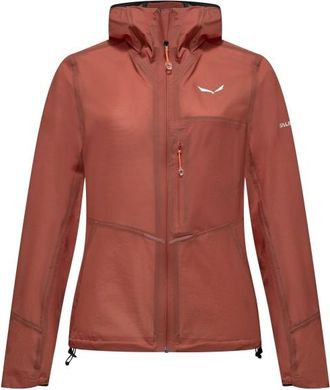 Salewa Pedroc 2 PTX 2.5 Light Jacket Regenjacke f&uuml;r Damen | rot/braun