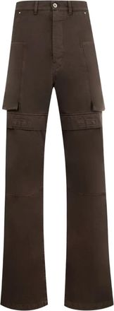 Rick Owens Stefan cargo broek met vlakken - Bruin