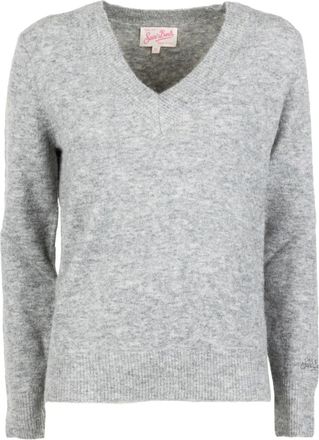 MC2 Saint Barth Anise V-neck knitwear - Grijs