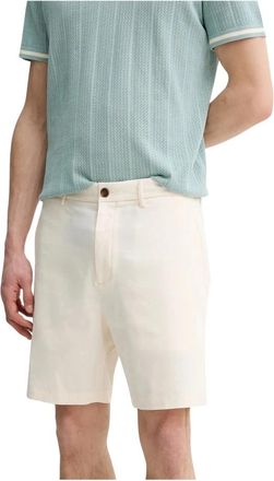 Theory Curtis Shorts - Heren - Korte Broeken - Beige - W36 - Linnen - Korte Broeken