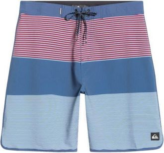 Quiksilver Surfsilk Tijuana Board Shorts in Dark Denim at Nordstrom, Size 30