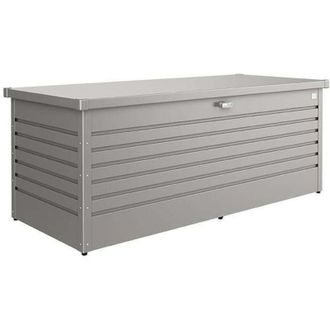 BIOHORT Baule da esterno 180 grigio quarzo metallizzato
