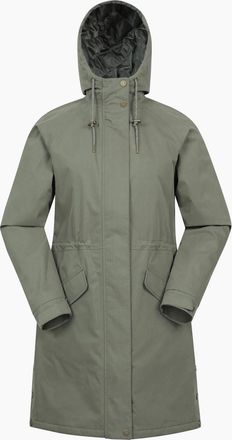 Mountain Warehouse Womens Mountain Warehouse Womens/Ladies Polperro Lightweight Padded Waterproof Jacket - Green - Size: 14