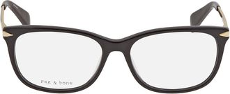 Rag & Bone Demo Rectangular Ladies Eyeglasses RNB3006 02M2 54