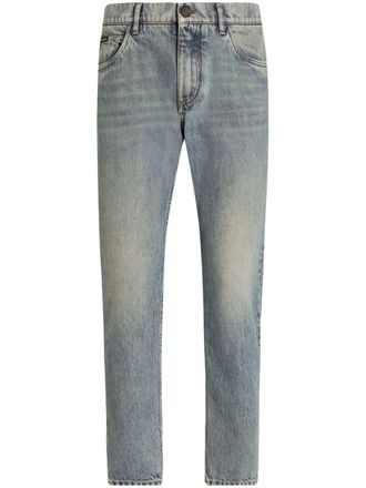 【Dolce & Gabbana】Loose denim jeans with pressed pleat Loose denim jeans with pressed pleat in Multicolor for Women