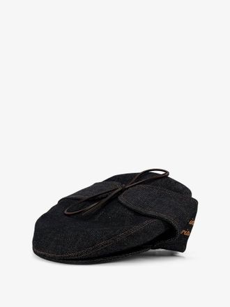 Walk In Paris RAWDENIMSHERLOCK Flat Cap - Blue