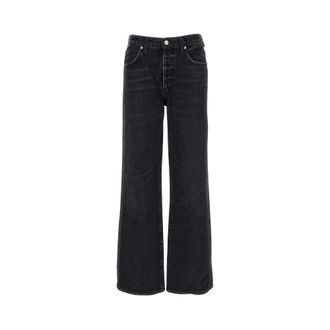 Citizens Of Humanity Wide Jeans, female, Black, Size: W26 Wide Jeans
