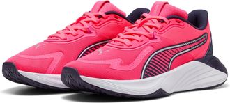 Puma Trainingsschuh PUMA PWR HYBRID TR WNS, Damen, Gr. 37,5, pure pink, electric orchid, deep plum, puma wei&szlig;, puma silber, Textil, Schuhe Trainingsschuh