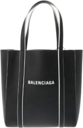 Balenciaga Pre-owned Tote Bags, female, Black, Size: ONE SIZE Pre-owned Vintage Tote Bag