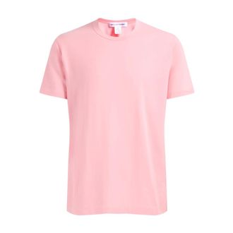 Comme Des Gar&ccedil;ons T-Shirts, male, Pink, Size: XL T-Shirt Knit