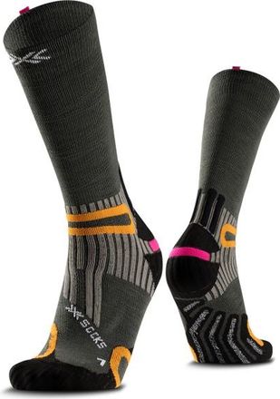 X Socks Hike Anatomix Merino Crew Wandersocken - Unisex | schwarz