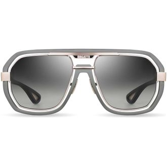 Bugatti Mens 58 mm Grey Sunglasses