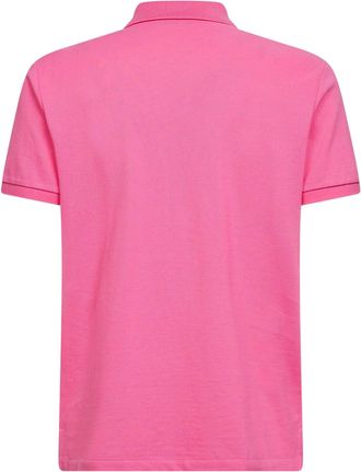 Polo Ralph Lauren Mens Polo Shirt Baja Pink Fuchsia Cotton T-shirts And Polos