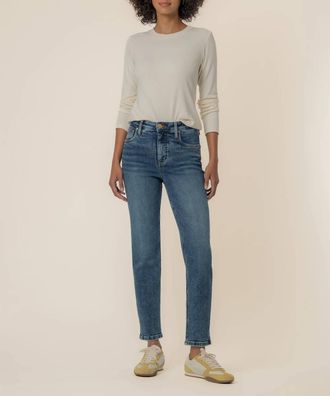 Kut from the Kloth Rachael High Rise Mom Jean In Radiant Wash