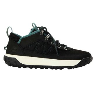Timberland Womens/Ladies Motion 6 Leather GreenStride Walking Shoes (Black/White) - Size UK 3.5