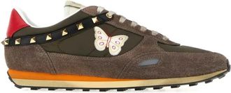 Valentino Garavani Stud-Up Sneaker - Heren - Sneakers - Veelkleurig - 43 EU - Leer - Schoenen