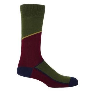 Peper Harow Hilltop Mens Socks - Juniper