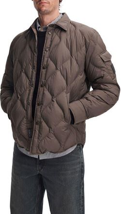 Rag & Bone Dane Quilted Shirt Jacket in Stnwl at Nordstrom, Size Xx-Large