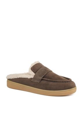 J/Slides Hudson Suede Mule in Dark Brown at Nordstrom, Size 10