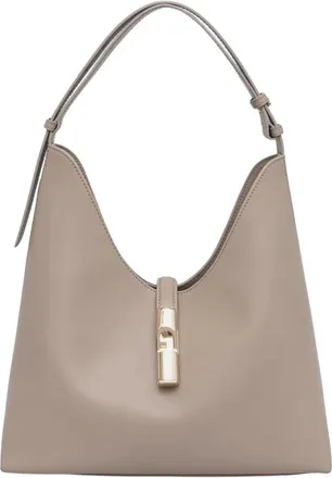 Furla Goccia Shoulder Bag M - Bags - Mujer - Beige - ONE SIZE