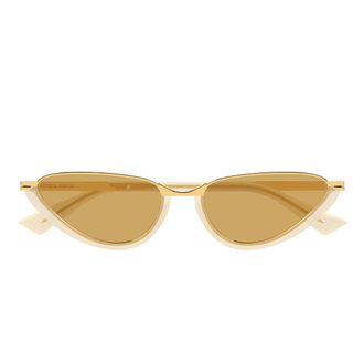 Bottega Veneta Sunglasses Bv1346 S 003 Yellow/Brown Women