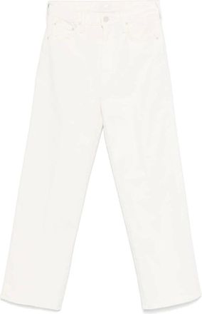 Mother Dames, Jeans, Beige, Maat: W28
