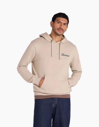 Mountain Warehouse Mens Mountain Warehouse Mens River Organic Hoodie - Cream - Size: 36