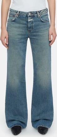 Closed Gillian Wide Leg Jeans in Mid Blue at Nordstrom Rack, Size 27