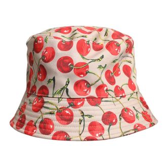 Dolce & Gabbana Hats, male, Multicolor, Size: ONE SIZE Wide Brim Bucket Hat