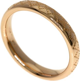 Gucci Pink Gold (18K) Band Ring (Pre-Owned)
