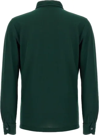Zanone Ice Cotton Jersey Shirt - Green