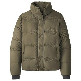 Patagonia Silent Down Jacket Daunenjacke f&uuml;r Damen | oliv