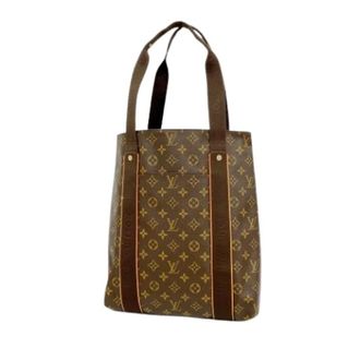 Louis Vuitton Pre-owned Tote Bags, female, Brown, Size: ONE SIZE Pre-owned Cabas Beaubourg Tote Bag