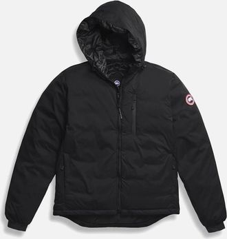 Canada Goose Mens Lodge Hooded Jacket Black - Size: Regular/36