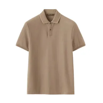 Loro Piana Hombre, Camisetas, Beige, Talla: M