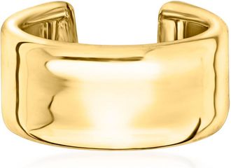 Canaria Canaria 10kt Yellow Gold Single Ear Cuff