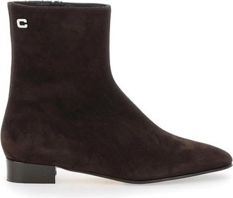 Carel Aiglon Enkellaarsjes - Dames - Enkellaarsjes - Bruin - 36 EU - Leer - Schoenen