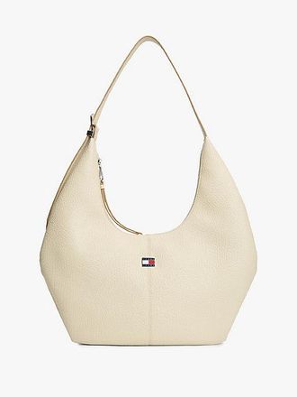 Tommy Hilfiger Flag Plaque Slouch Hobo Bag