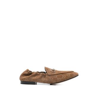 Gucci Loafers, female, Brown, Size: 6 US Jordaan Loafers